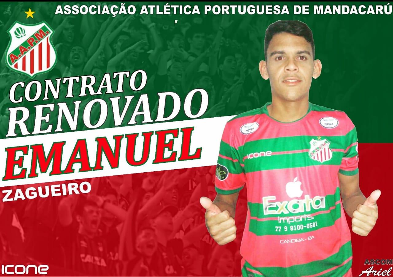 Zagueiro confirma permanência na lusa guanambiense pela quarta temporada